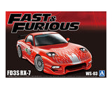 Aoshima 1/24 Fast & Furious FD3S RX-7