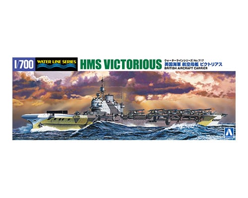 06962 Aoshima 1/700 BRITISH AIRCRAFT CARRIER VICTORIOUS