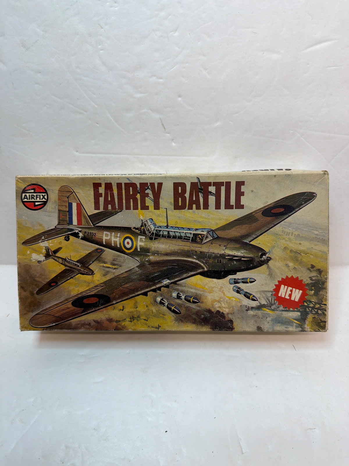 Airfix Fairey Battle B Mk.I 1/72 259 / 02029-7 / 3032 Plastic Model Kit Vintage