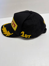 Pirelli Black Baseball Cap Yellow / Red Logo (second hand)