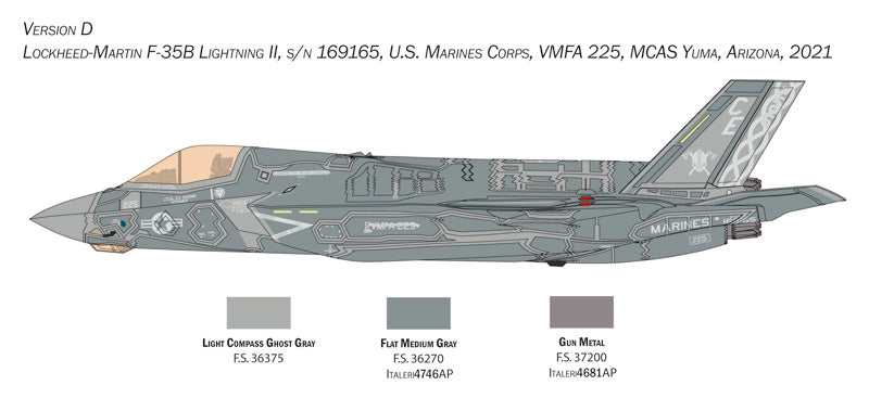 Italeri 1/48 F-35 B Lightning II 2810