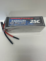 Thunder Power Lipo 22.2v 6 cell 4400mah 25C G8 Pro Lite plus
