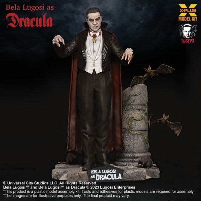 X PLUS 1/8 SCALE Bela Lugosi as Dracula kit