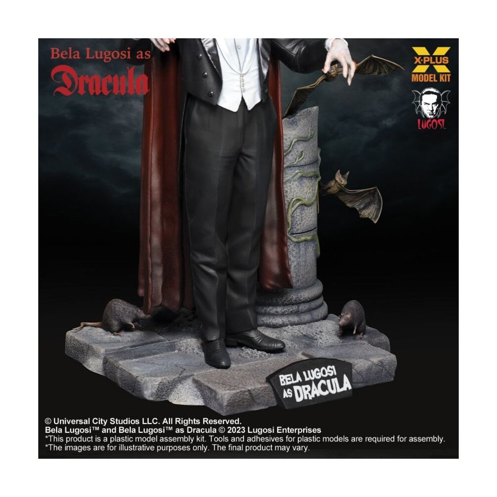 X PLUS 1/8 SCALE Bela Lugosi as Dracula kit