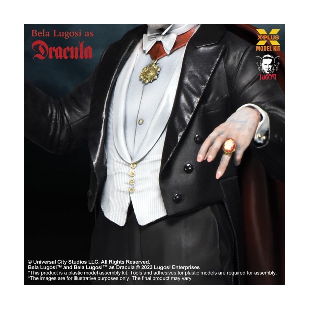 X PLUS 1/8 SCALE Bela Lugosi as Dracula kit