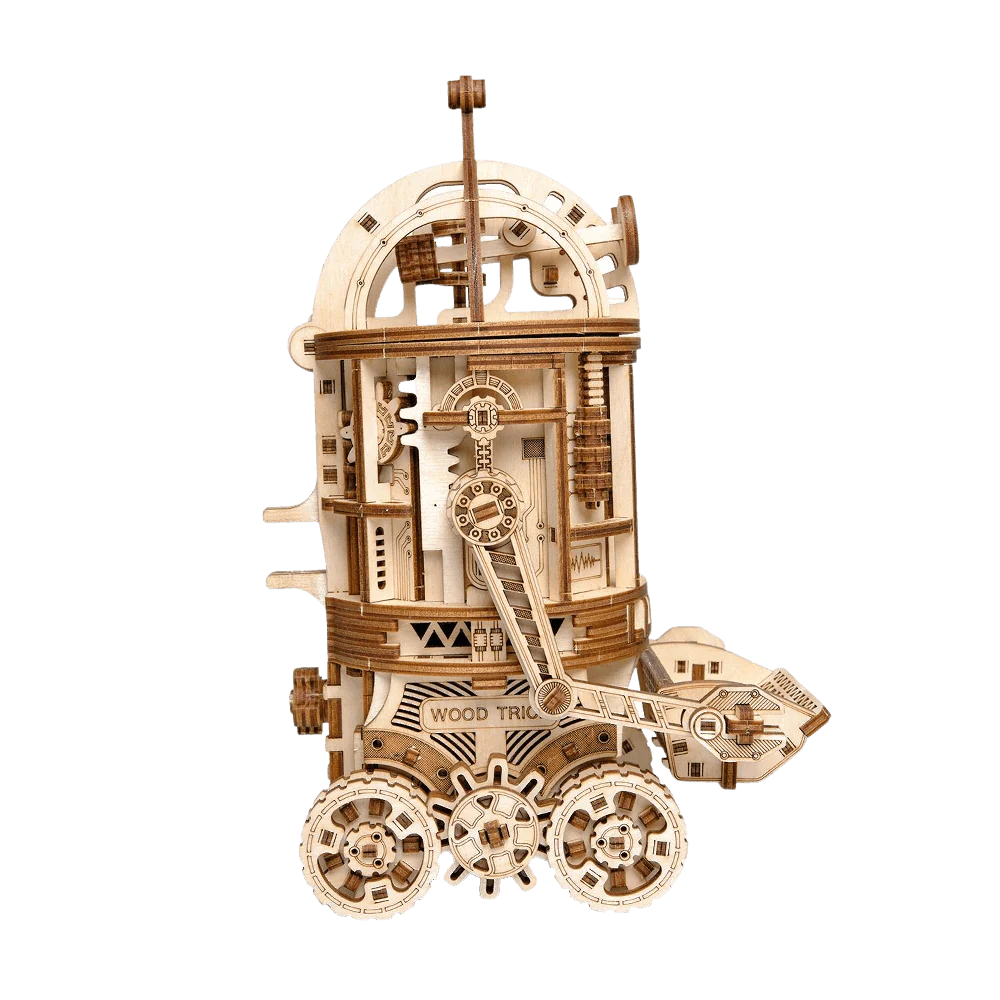 Wood Trick Space Junk Robot Kit