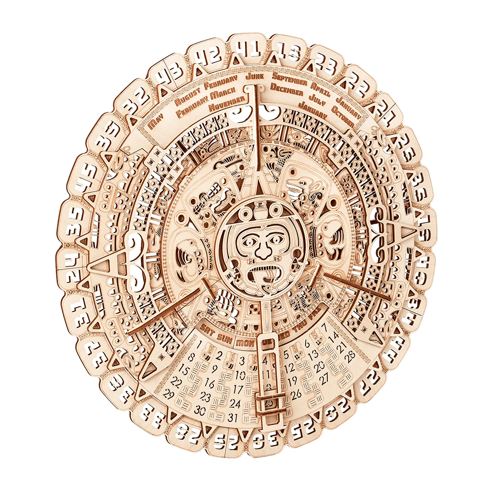 Wood Trick Mayan Calendar Kit