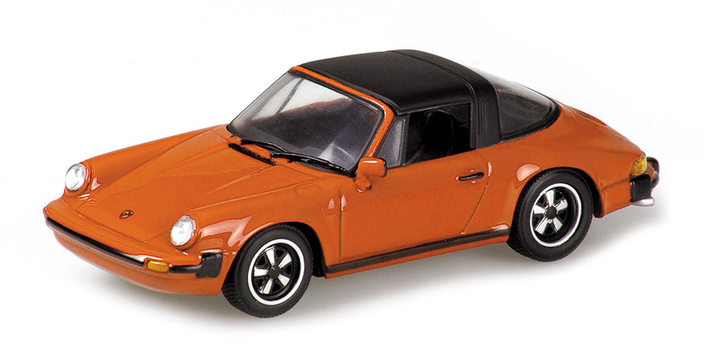 Minichamps Die Cast Collectables - 1:18 1983 Porsche 911 Carrera 3.2 Targa - Orange