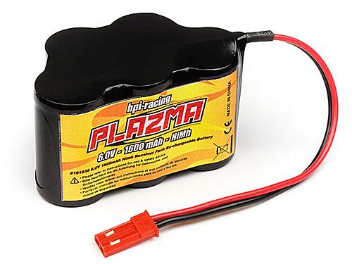 HPI Racing Plazma 6.0V 1600mAh NiMH Receiver Battery Pack - SECOND HAND