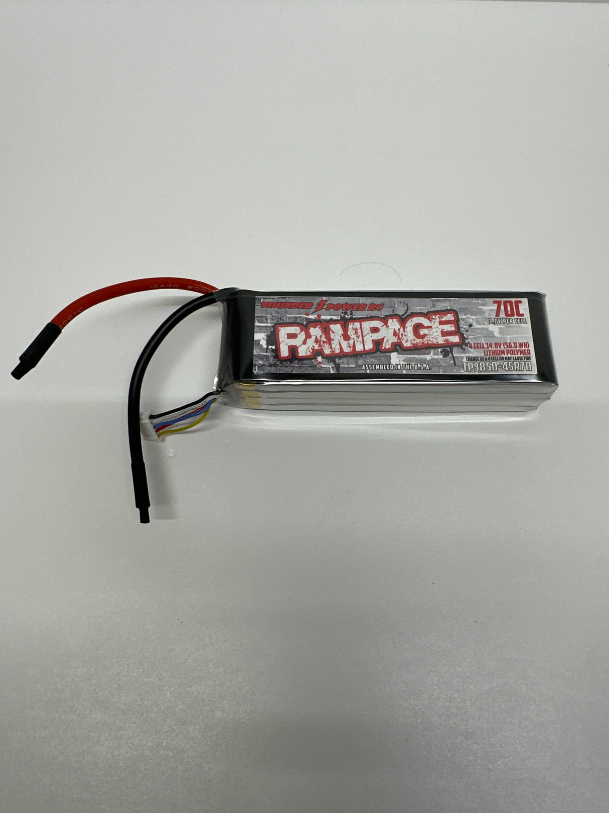Thunder Power Lipo 14.8v 4 cell 3850mah 70C