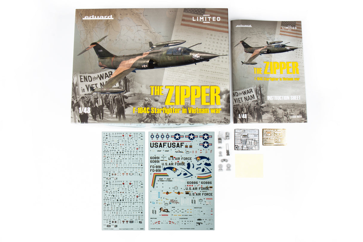 Eduard 1/48 The Zipper F-104C Starfighter in Vietnam Limited Edition 11169