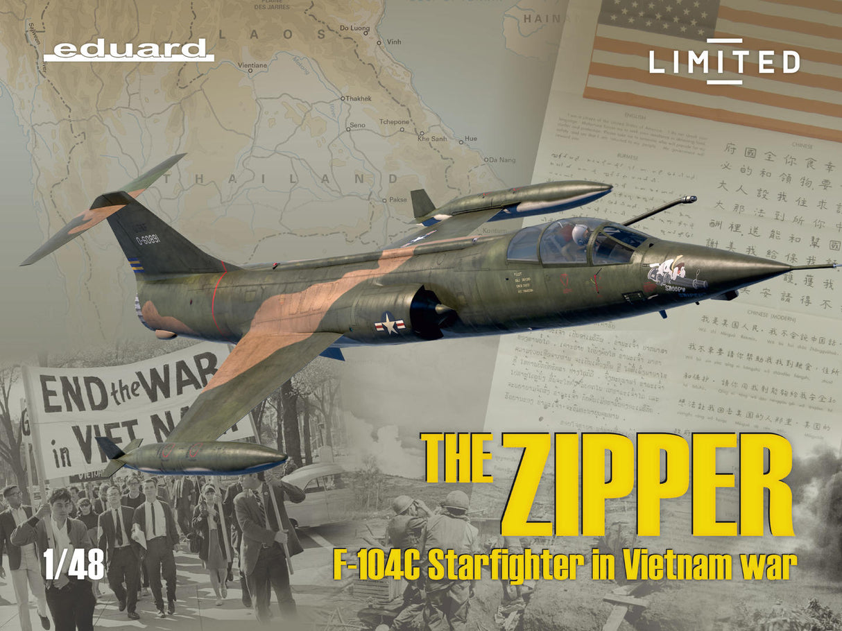 Eduard 1/48 The Zipper F-104C Starfighter in Vietnam Limited Edition 11169