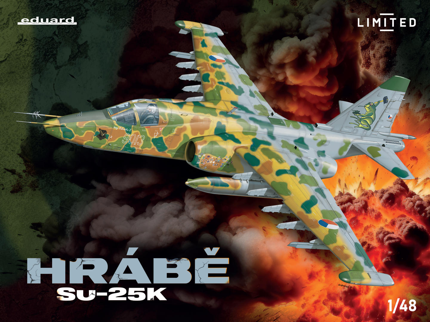 Eduard 1/48 Su-25 Frogfoot HRÁBĚ Limited edition 11147 – Sussex