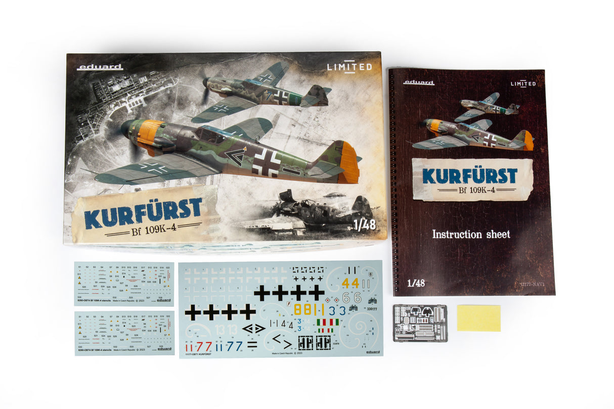 Eduard 1/48 Bf109 K-4 KURFÜRST Limited edition 11177