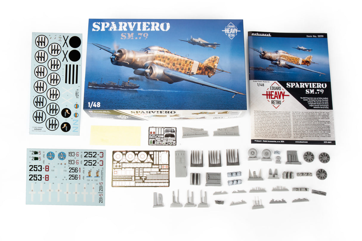 Eduard 1/48 SPARVIERO SM79 Limited Edition 11179