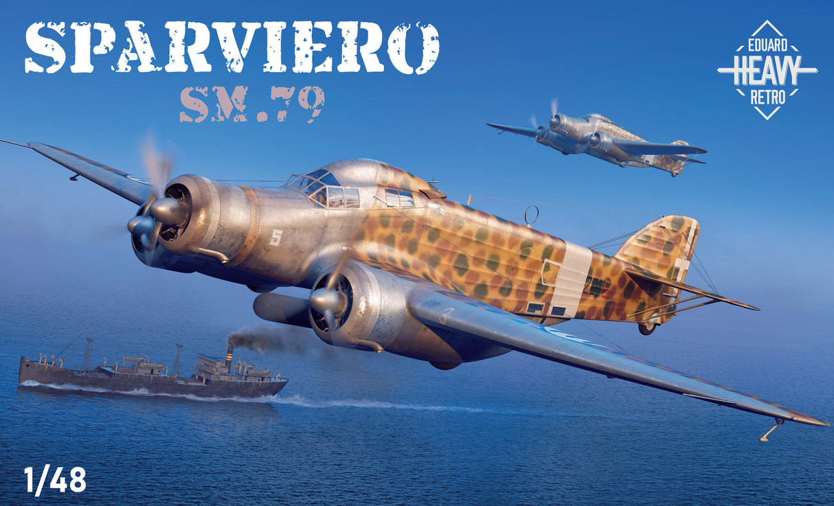 Eduard 1/48 SPARVIERO SM79 Limited Edition 11179