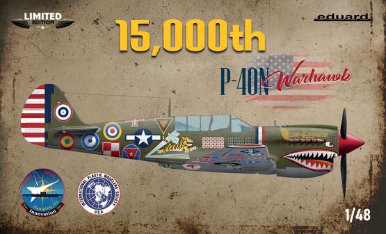 Eduard 1/48 P-40N Warhawk Kit (15000) 11193