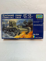 UM Chemical Tank XT-26 1/72 324 Plastic Model Kit Vintage