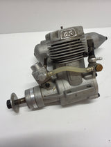 Second Hand Aircraft Engine 2-stroke OS 61 FX with silincer little use (Box 62)