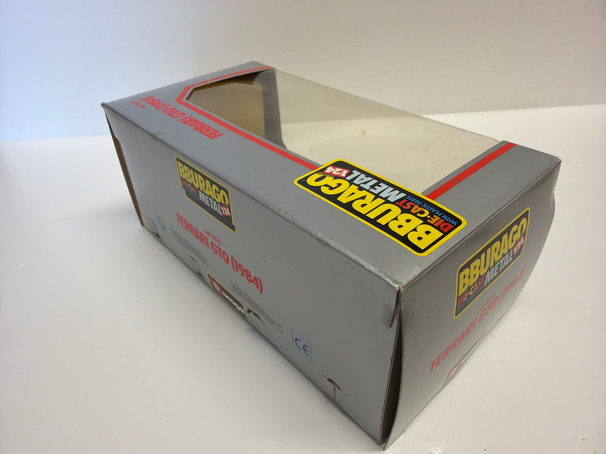 Bburago 1/24 Ferrari GTO 1984 red 0572 second hand as new