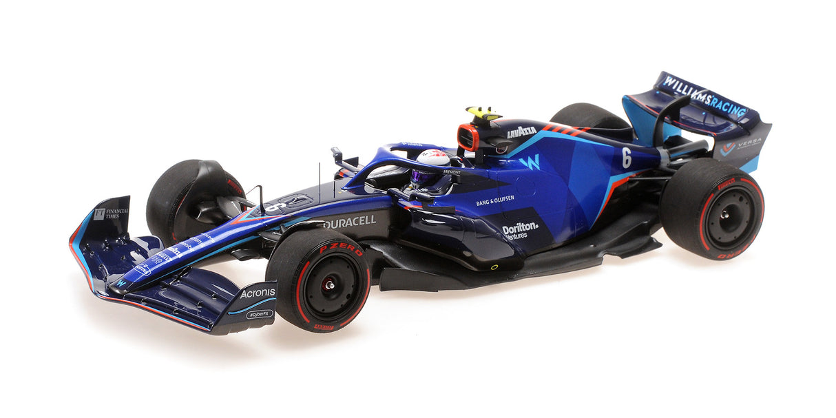 Minichamps Die Cast Collectables - 1:18 Williams Racing FW44 - Nicholas Latifi - Bahrain GP 2022