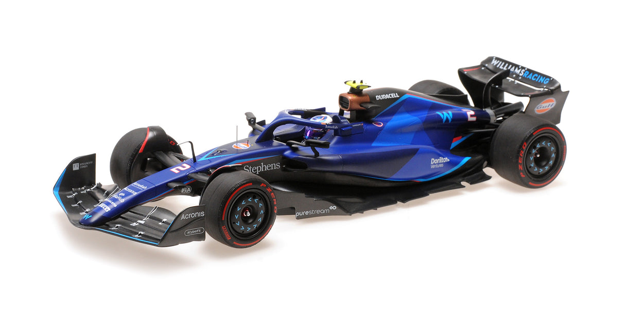 Minichamps Die Cast Collectables - 1:18 Williams Racing FW45 - Logan Sargeant - 2023