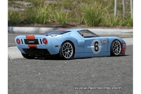 HPI FORD GT CLEAR BODY SHELL (200MM/WB255MM)