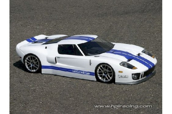 HPI FORD GT CLEAR BODY SHELL (200MM/WB255MM)