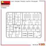 MiniArt 1/35 K-51 Radio Truck with Trailer Kit - 37062