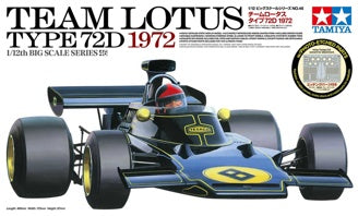 Tamiya 1/12 Team Lotus Type 72D 1972 with photo etched parts