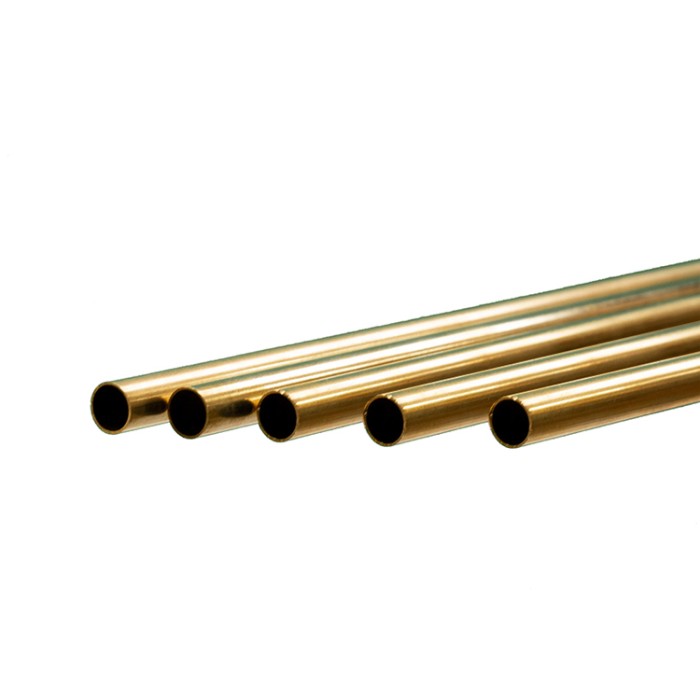 CONSTRUCTO BRASS Tubes - 50 x 3 mm - Pkt.5