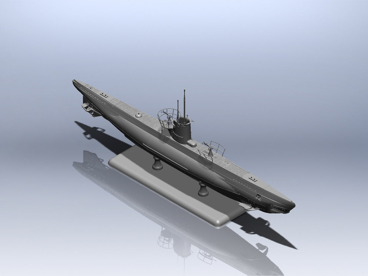 ICM 1/144 U-Boat Type IIB (1943) S.010