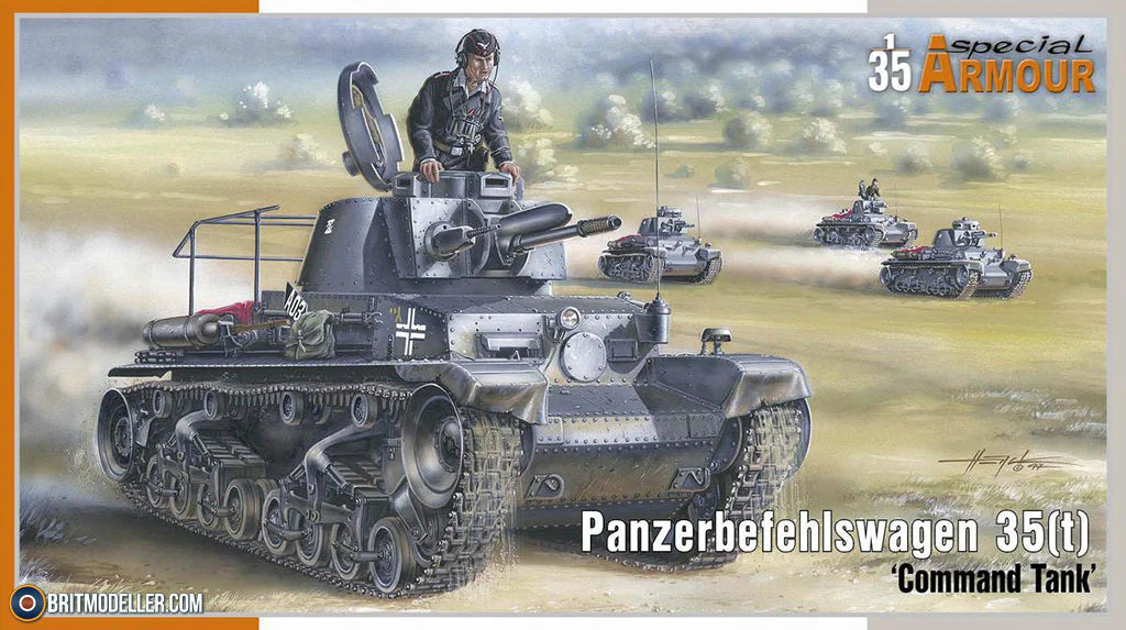 Special Armour 1/35 Panzerbefehlswagen 35(t) Command Tank Kit 35008