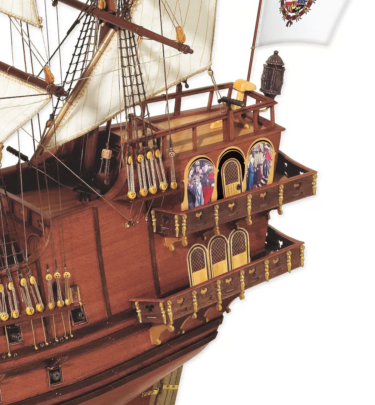 OcCre 1/60 Apostol Felipe Wooden Boat Kit OC14000