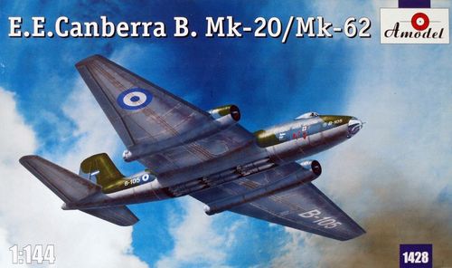 A MODEL 1/144 English Electric Canberra MK-20/MK-62 1428 & FSD144001 Decals