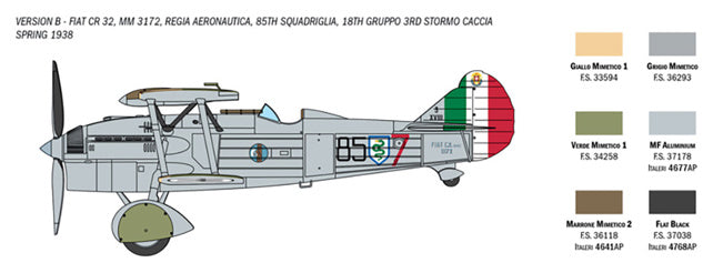 Italeri 1/72 CR 32 Freccia kit 1438
