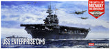 Academy 1/700 US Navy USS Enterprise CV-6 Battle of Midway Aircraft Carrier Ship Kit PKAY14409