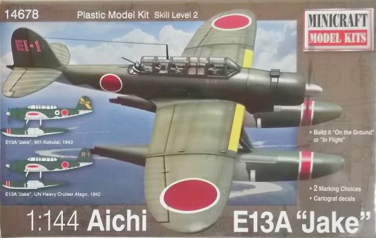 Minicraft 1/144 Aichi E13A Jake 14678