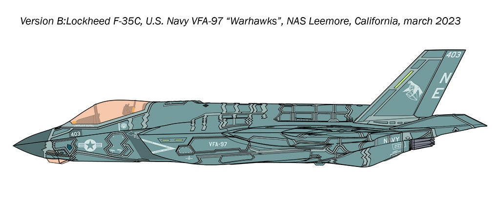 Italeri 1/72 F-35 C Lightning II Kit 1469