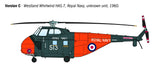 ITALERI plastic helicopter HAS22 / HO4S-3 / H-19 1:72