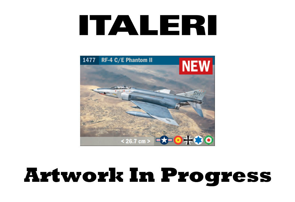 ITALERI 1/72 McDonnell Douglas RF-4C/E Phantom II 1477