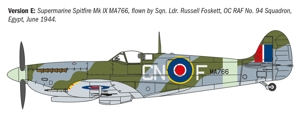 Microaces Spitfire Kit Italerai 1/72 Spitfire Mk.V / Mk.IX Aces Kit 1482 – Sussex Model Centre
