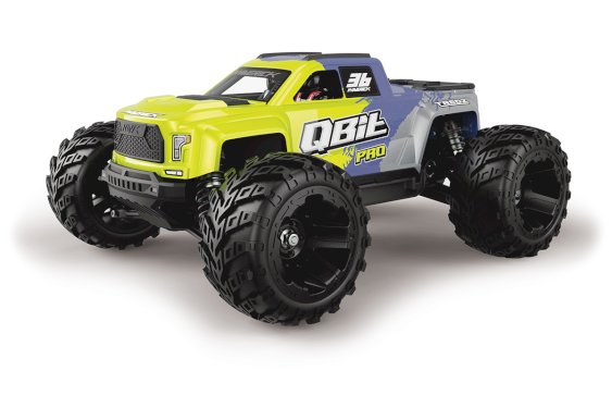 Maverick RC Qbit MT Prto 1/16th Monster Truck Brushless - Fluoro Green - PRE ORDER - EXPECTED LATE DECEMBER/JANUARY