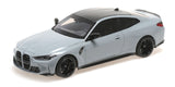 Minichamps Die Cast Collectables - 1:18 2020 BMW M4 - Grey Metallic
