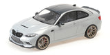 Minichamps Die Cast Collectables - 1:18 2020 BMW M2 CS - Silver Metallic With Gold Wheels