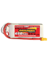 Overlander 650mAh 11.1V 3S 50C LiPo Battery