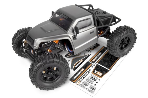HPI Racing 1/18 Venture18 CC Flux Competition Crawler - Gunmetal