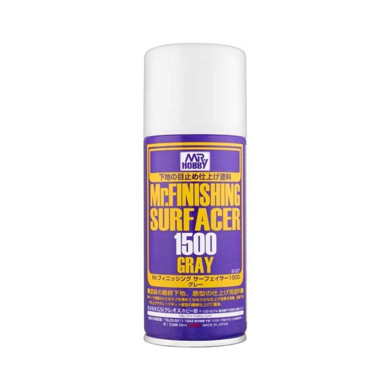 Mr Finishing Surfacer Gray 1500 170ml Spray B527
