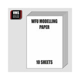 VMS WFU modelling paper 10 sheets WFU