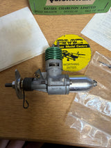 DC Merlin .76 CU . CM In Box Vintage Model Engine Diesel Second Hand (Box 109)